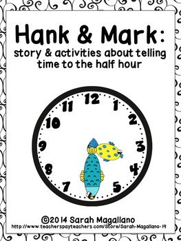 Preview of Activities about Telling Time to the Half Hour Part 2