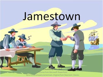 Preview of The Story of Jamestown Powerpoint
