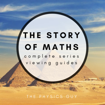 Preview of The Story of Maths Complete Series Viewing Guides Editable