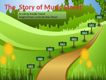 Preview of The Story of Music Street- Introducing Solfege and Hand Signs