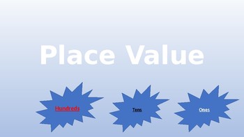 Preview of The Story of Place Value