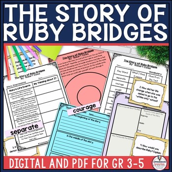 Preview of The Story of Ruby Bridges Read Aloud Activities Book Companion Lessons