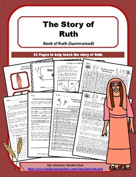 Preview of The Story of Ruth - Bible Story