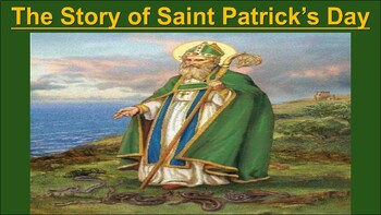 Preview of The Story of Saint Patrick's Day -Story-Book PowerPoint Presentation
