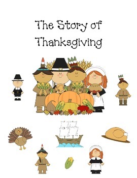 Preview of The Story of Thanksgiving Book