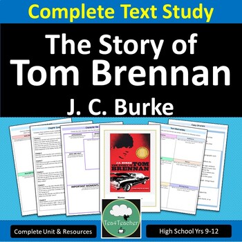Preview of The Story of Tom Brennan Novel Study Unit