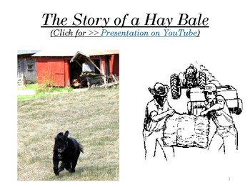 Preview of Farm Lesson: The Story of a Hay Bale - Classroom Presentation