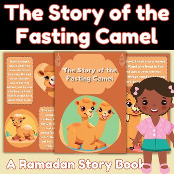 Preview of The Story of the Fasting Camel - A Ramadan Story Book for kids