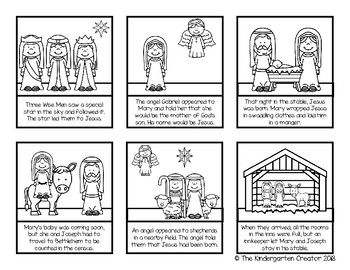 The Nativity Story Sequencing Activity by The Kindergarten Creator