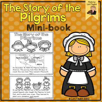 Preview of The Story of the Pilgrims Minibook