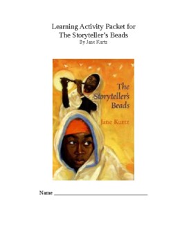 Preview of The Storyteller's Beads Learning Activity Packet