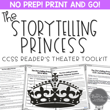 Preview of The Storytelling Princess Fairy Tale Reader's Theater Script and Activities