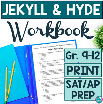 Preview of The Strange Case of Dr. Jekyll and Mr. Hyde SAT AP Prep Workbook Multiple Choice