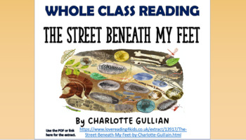 Preview of The Street Beneath My Feet - Charlotte Gullian - Whole Class Reading Session!