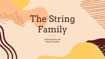 Preview of The String Family