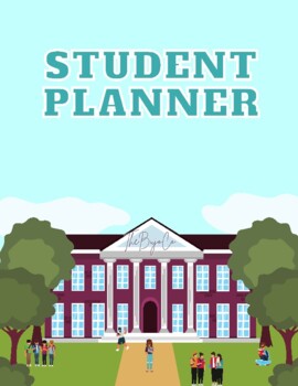 Preview of The Student Planner! - Digital Download - Journal & Planner - Digital Planning