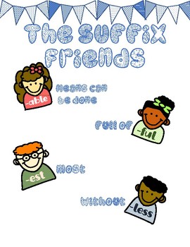 Preview of The Suffix Friends