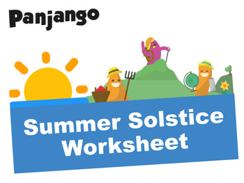 Preview of The Summer Solstice - Careers Challenge Worksheet