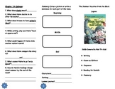 The Summer Vacation from the Black Lagoon Comprehension Tri-fold