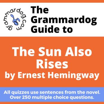 Preview of The Sun Also Rises - Grammar Quiz