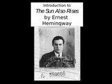 The Sun Also Rises Intro Slideshow Notes