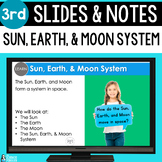 The Sun, Earth, & Moon System Slides & Notes Worksheet | 3