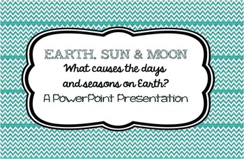 Preview of The Sun, Earth, and Moon~ Rotation vs Revolution; Seasons, Day & Night