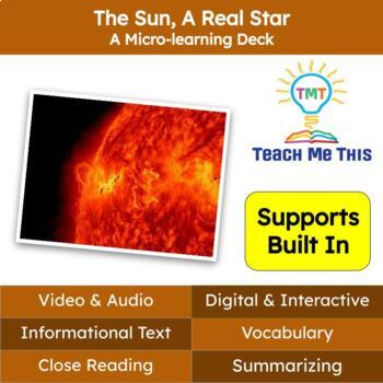 Preview of The Sun Informational Text Reading Passage and Activities