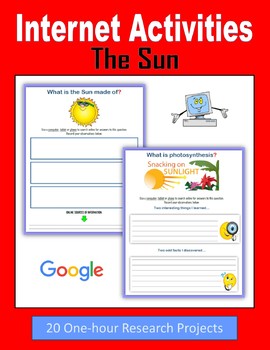 Preview of The Sun - Internet Activities