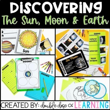 Preview of The Solar System: The Sun, Moon and Earth Research Unit BUNDLE with PowerPoints