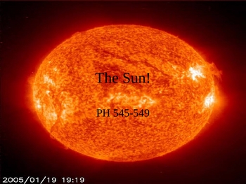 Preview of The Sun! PowerPoint Presentation