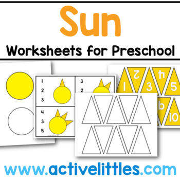 Preview of The Sun Preschool Printable
