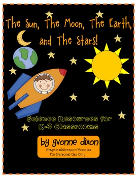Preview of The Sun, The Moon, The Earth, and The Stars Science Resource Unit