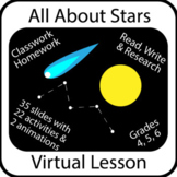 The Sun and Stars- Virtual Learning Activities