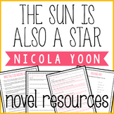 The Sun is Also a Star Novel Resources and Reading Questions