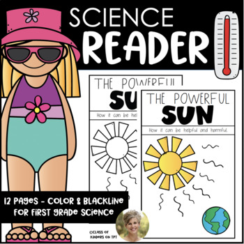 Preview of The Sun Science Reader Harmful & Helpful Properties for First Grade