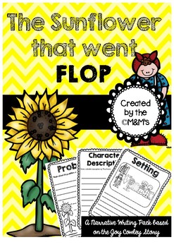 Preview of The Sunflower that went Flop Joy Cowley Author Study