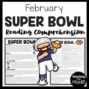 Super Bowl Trivia Multiple Choice Printable Game, Updated Feb 2022