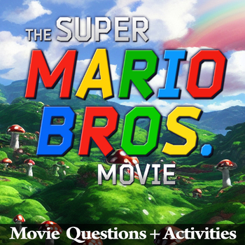 Preview of The Super Mario Bros. Movie Guide + Activities | Answer Keys Inc