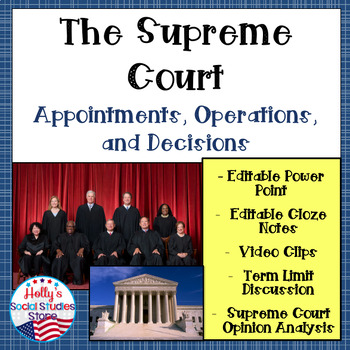 Preview of The Supreme Court: Appointments, Operations, and Opinions