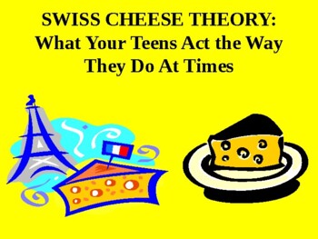 Preview of The Swiss Cheese Theory-For Parents-Why Do Your Teens Act The Way They Do?