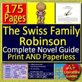 The Swiss Family Robinson Novel Study Unit Comprehension, 