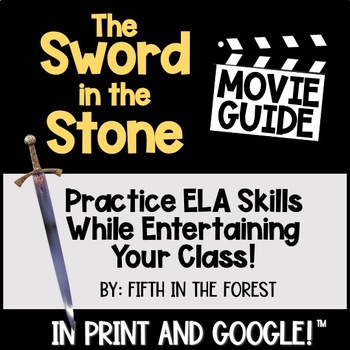 Preview of The Sword in the Stone MOVIE GUIDE book vs movie