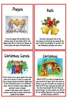The Symbols of Christmas by Juela Champion | Teachers Pay Teachers