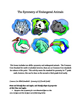Preview of The Symmetry of Endangered Animals