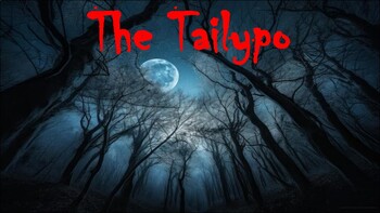 Preview of The Tailypo Suspenseful Read-Aloud Story book Slideshow