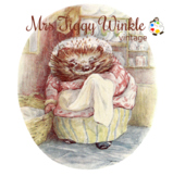 The Tale of Mrs Tiggy Winkle Vintage Clipart Illustrations