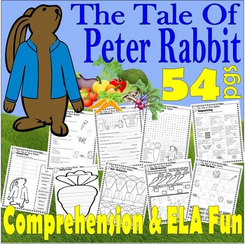 Preview of The Tale of Peter Rabbit Read Aloud Book Study Companion Reading Comprehension