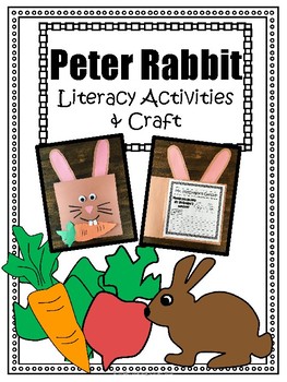Preview of The Tale of Peter Rabbit- Literacy Activities & Craft