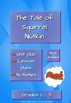 Preview of The Tale of Squirrel Nutkin Unit Plan and Activities